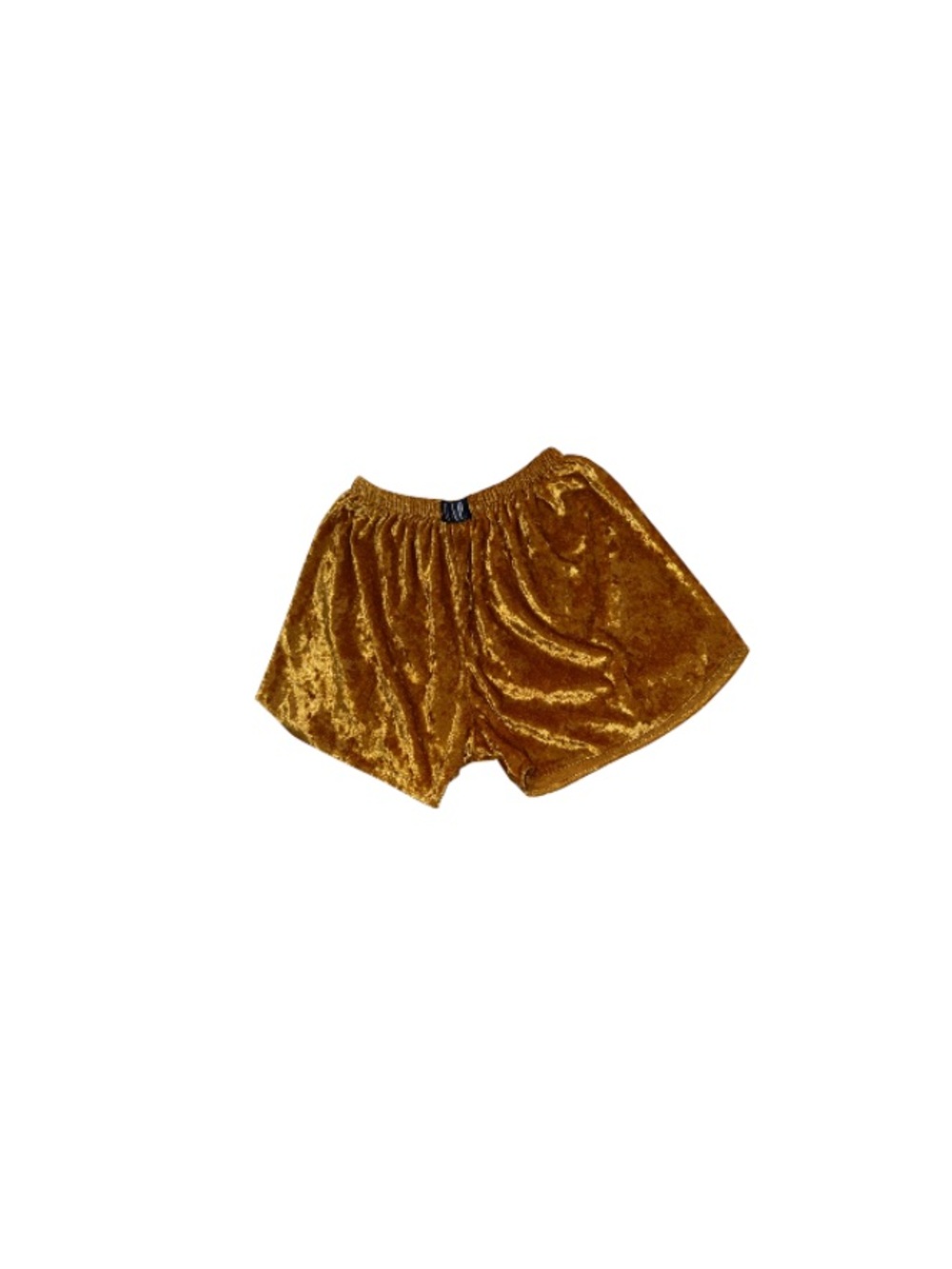 GAP Mustard Gold Velvet Elastic Waist Shorts - Women’s Size Small